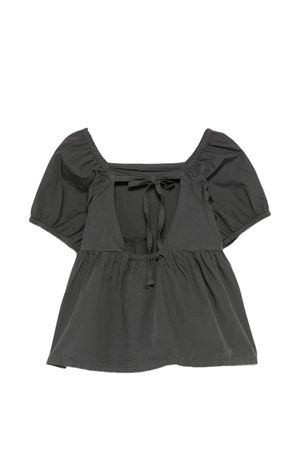 gray cotton top ZHOE & TOBIAH KIDS | RMY8367